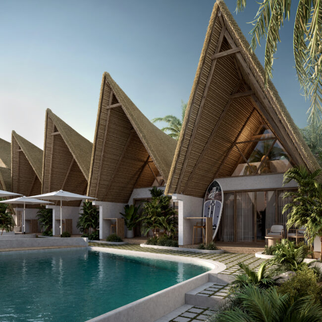 Exklusive 25 balinesische Villen im grünen Herzen von Uluwatu | 10 % Rendite | 600 m zum Meer